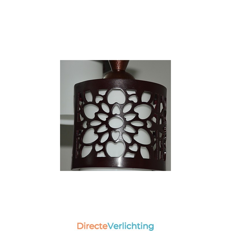 Moderne Chinese stijl klassieke massief houten trommel creatieve enkele kop druppellamp lamp licht