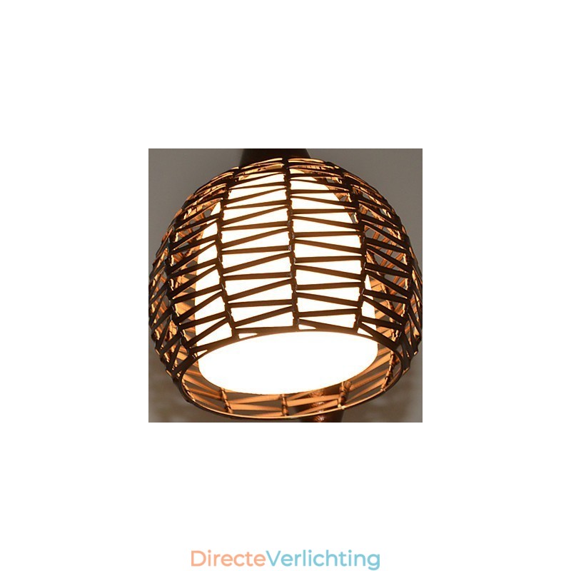 Landelijk Cany Art Weven Klassieke Gecontracteerde Hanglamp Lamp