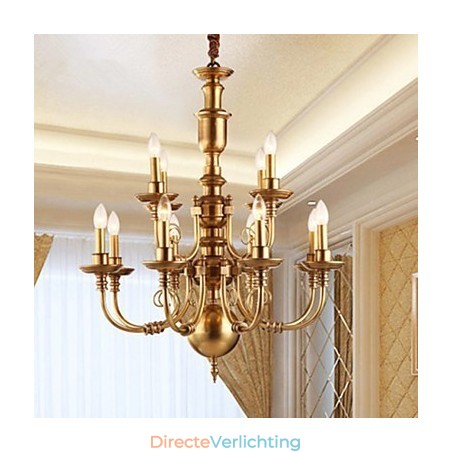 Kroonluchter Traditioneel Klassiek Rustiek Lodge Metaal Kroonluchter Traditioneel Klassiek Rustiek Lodge Metaal