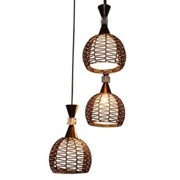 Landelijk Cany Art Weven Klassieke Gecontracteerde Hanglamp Lamp