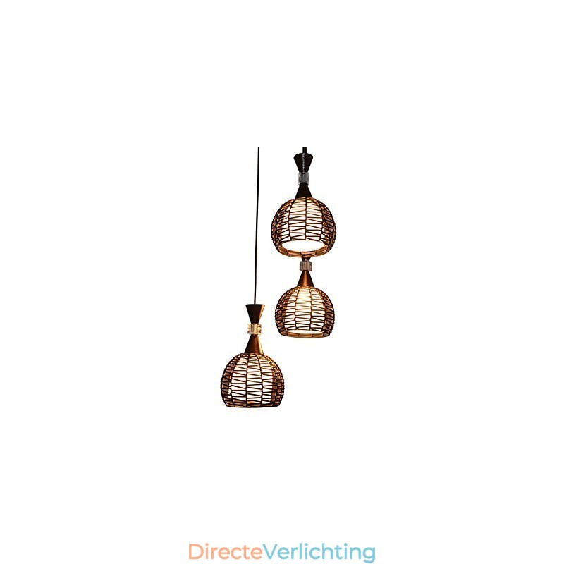 Landelijk Cany Art Weven Klassieke Gecontracteerde Hanglamp Lamp