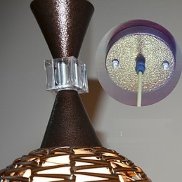 Landelijk Cany Art Weven Klassieke Gecontracteerde Hanglamp Lamp