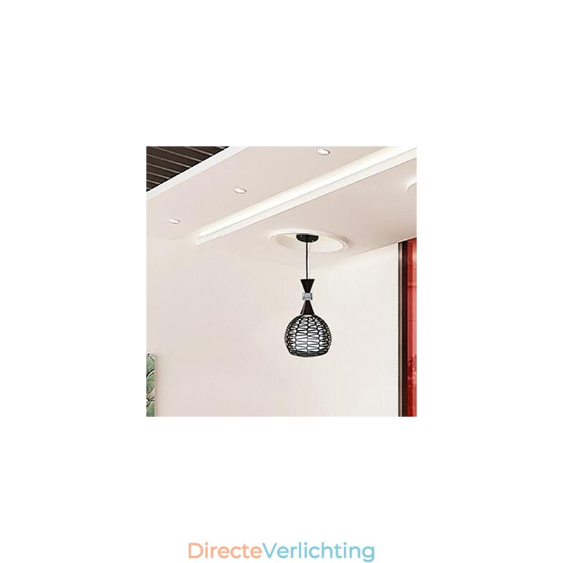 Landelijk Cany Art Weven Klassieke Gecontracteerde Hanglamp Lamp