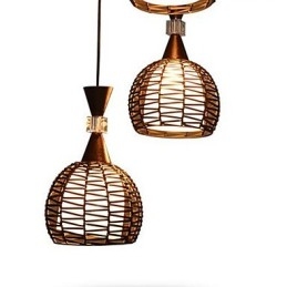 Landelijk Cany Art Weven Klassieke Gecontracteerde Hanglamp Lamp