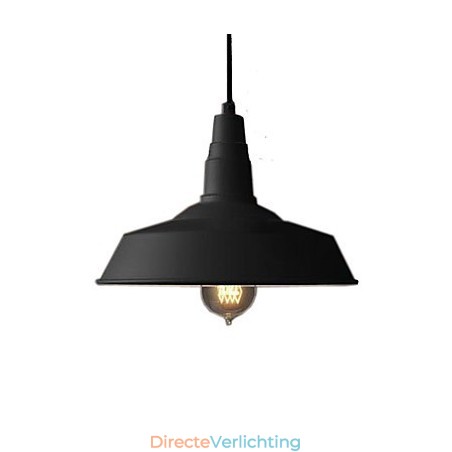Vintage schilderij metalen hanglamp Vintage schilderij metalen hanglamp