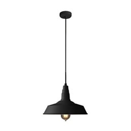 Vintage schilderij metalen hanglamp