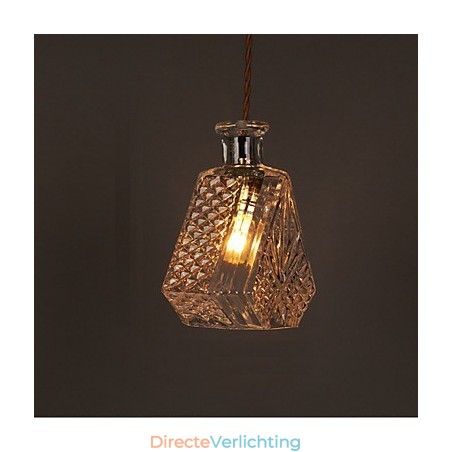 Romantische fles creatieve gesneden kunst glazen kroonluchter licht hanglamp Romantische fles creatieve gesneden kunst glazen kroonluchter licht hanglamp