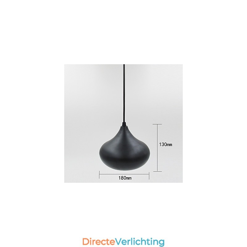 Hanglamp in de vorm van een druppellamp in de vorm van een ui