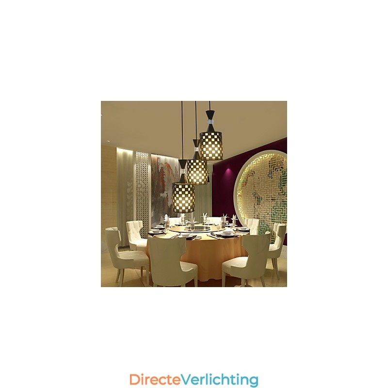 Perforaties Nordic Smeedijzeren Kroonluchter Lamp Licht