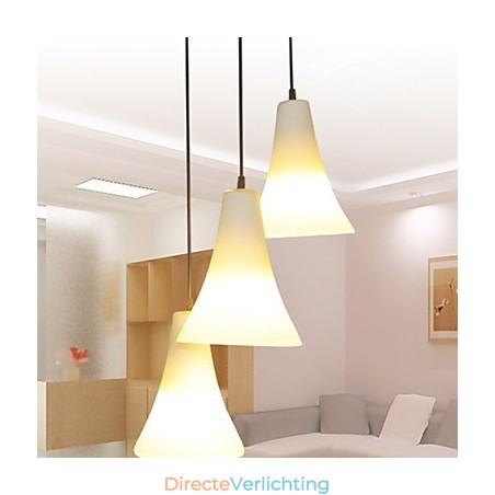 Trechter Kegel Kegeltype Enkele Kop Trompetvormig Glas Eetlamp Eenvoudige Hanglamp Lamp Trechter Kegel Kegeltype Enkele Kop Trompetvormig Glas Eetlamp Eenvoudige Hanglamp Lamp