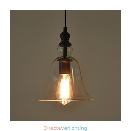 Vintage industriële retro glazen kroonluchter creatieve minimalistische bedlamp heldere kleur Vintage industriële retro glazen kroonluchter creatieve minimalistische bedlamp heldere kleur