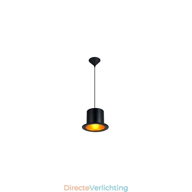 Retro schilderij metalen hanglamp garage