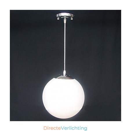 Gecontracteerde witte glazen bol decoratieve kroonluchterlamp Gecontracteerde witte glazen bol decoratieve kroonluchterlamp