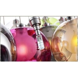 Creatief De Nordic Color Restoring Ancient Ways Goudviskom Glas Creatieve Hanglamp Lamp (Als u meerdere glazen bollen bestelt, wordt er één vaste hanglamp meegeleverd) (Selecteer hieronder de hoeveelheid en kleur van de glazen bol)