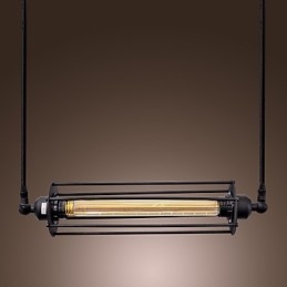 Traditionele klassieke vintage eiland schilderij hanglamp