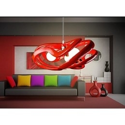 Moderne hedendaagse schilderij hars hanglamp