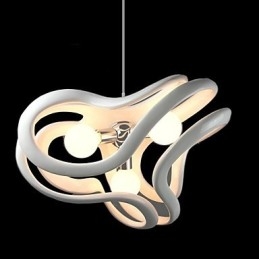 Moderne hedendaagse schilderij hars hanglamp