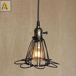 Eenvoudige Hoofd Creatieve Hostels Kleine Hanglamp Kookplaat Smeedijzer De Kassa