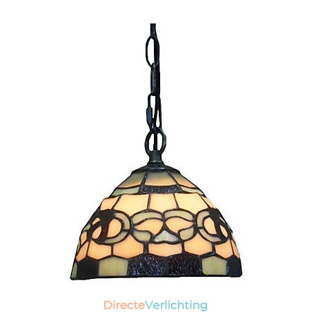 1-lichts hanglamp met glazen kap 1-lichts hanglamp met glazen kap
