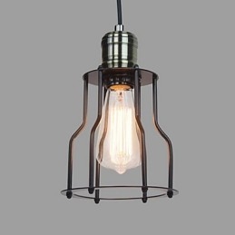 Traditionele klassieke vintage mini-stijl schilderij hanglamp