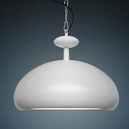 Moderne, eigentijdse retro kom schilderij hanglamp
