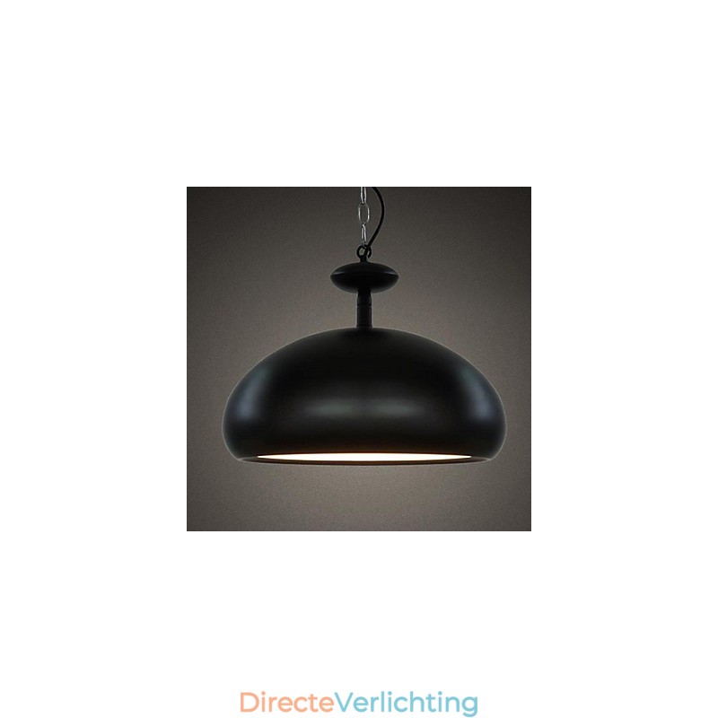 Moderne, eigentijdse retro kom schilderij hanglamp