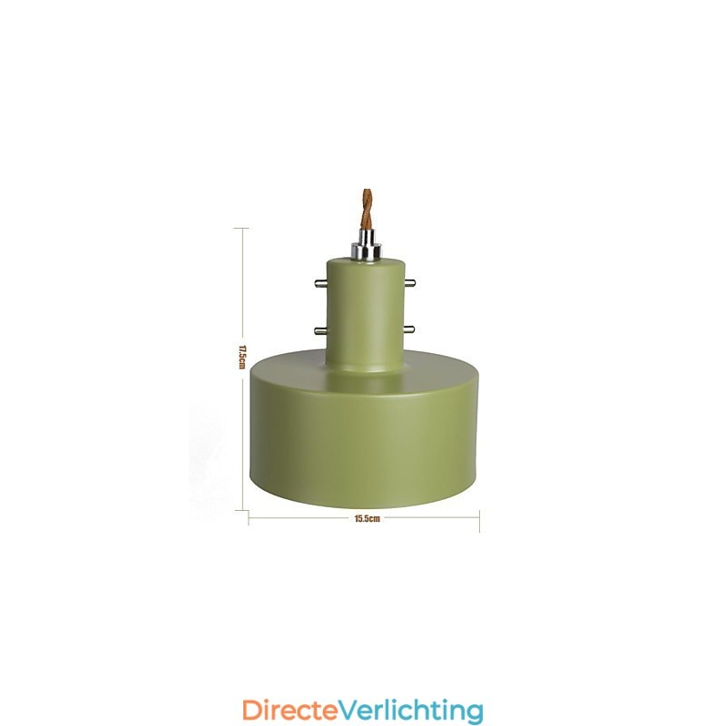 Moderne, eigentijdse, landelijke mini-stijl schilderij metalen hanglamp voor kinderen