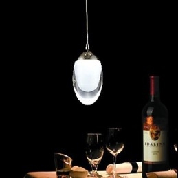 Moderne eigentijdse traditionele klassieke landelijke mini-stijl kroonluchter hanglamp van chroomglas
