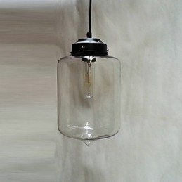 Flesontwerp Hanglamp 1 Licht Minimalistisch IJzeren Schilderij