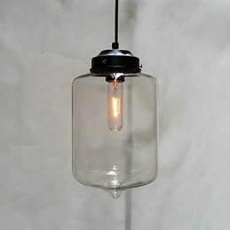 Flesontwerp Hanglamp 1 Licht Minimalistisch IJzeren Schilderij