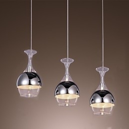 Franse stijl creatieve 3-lichts hanglamp in de vorm van een kelk