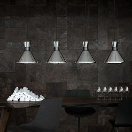 Moderne, eigentijdse mini-stijl hanglamp
