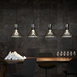 Moderne, eigentijdse mini-stijl hanglamp