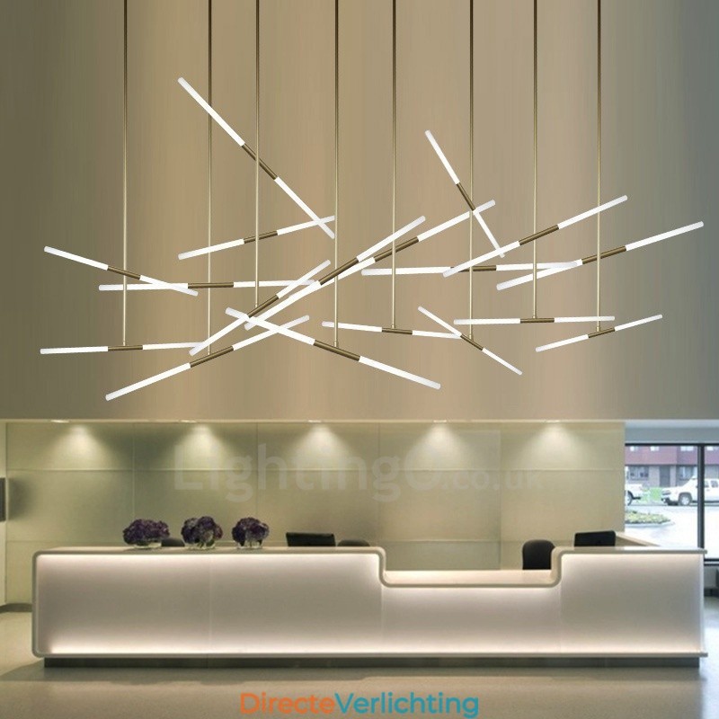 Moderne eigentijdse kroonluchterlamp de lamp decoreren hanglamp