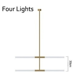 Moderne eigentijdse kroonluchterlamp de lamp decoreren hanglamp