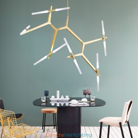 12 Lichts Moderne Hedendaagse Kroonluchter Licht (Zwart Goud) 12 Lichts Moderne Hedendaagse Kroonluchter Licht (Zwart Goud)