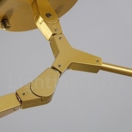 5-lichts moderne eigentijdse kroonluchterlamp