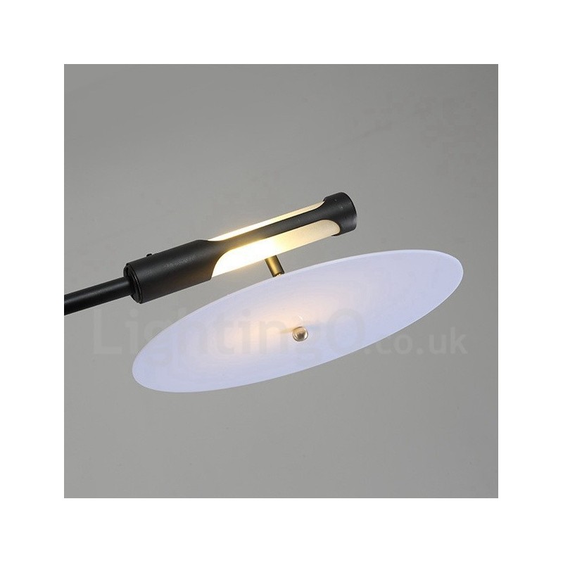 Zwarte 8-lichts moderne eigentijdse kroonluchterlamp