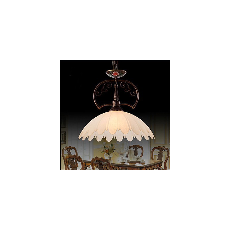 Retro Handgeschilderde Kunst Hanglamp Verlichting Lamp Verlichting