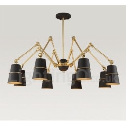 8 Lichts Moderne Hedendaagse Kroonluchter Lamp Licht