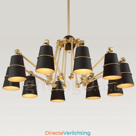 10-lichts kroonluchterlamp met moderne, eigentijdse stijlverlichting 10-lichts kroonluchterlamp met moderne, eigentijdse stijlverlichting