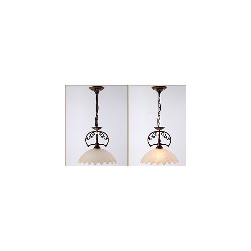 Retro Handgeschilderde Kunst Hanglamp Verlichting Lamp Verlichting
