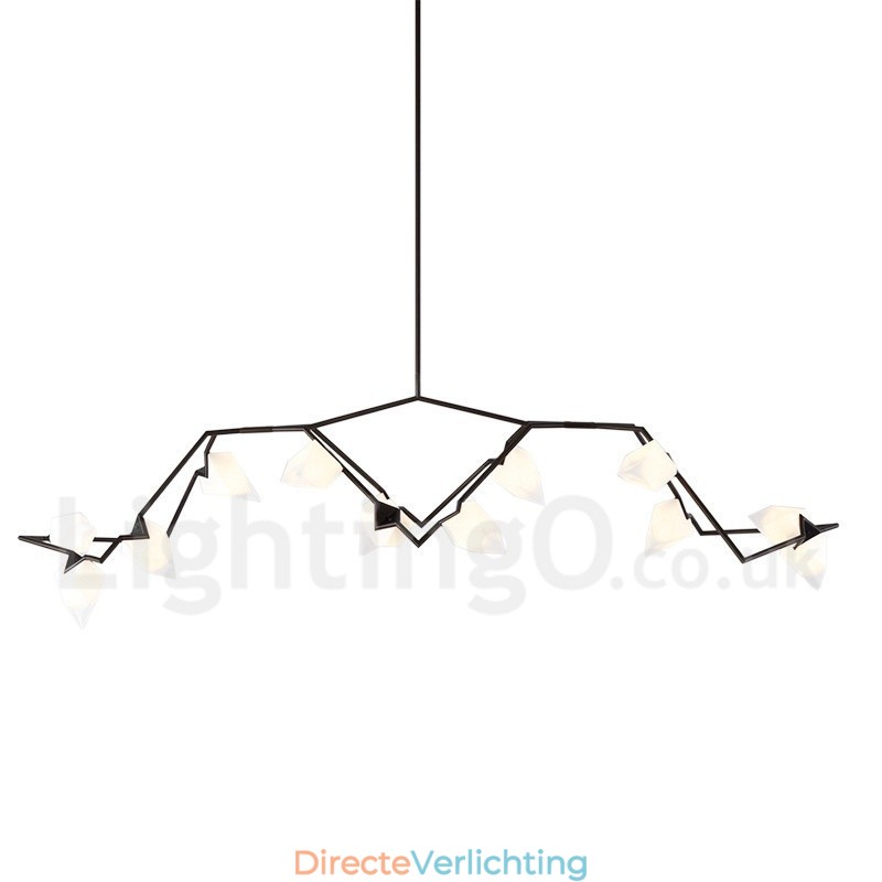 Moderne eigentijdse 8-lichts kroonluchterlamp