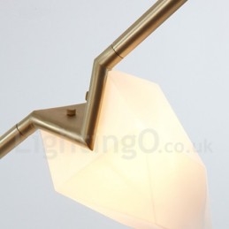 Moderne eigentijdse 8-lichts kroonluchterlamp