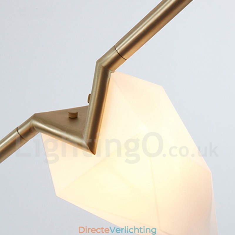 Moderne eigentijdse 8-lichts kroonluchterlamp