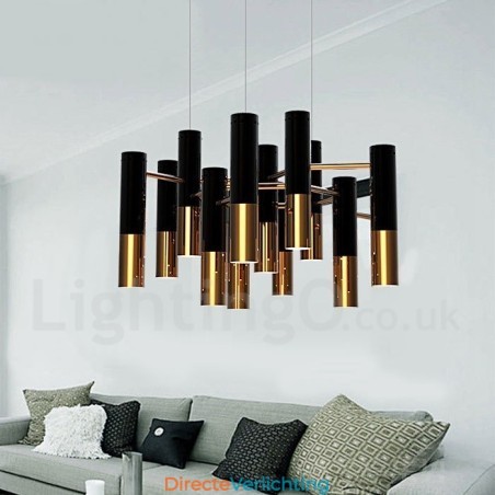 Moderne eigentijdse 13-lichts kroonluchter, enkele laag lamp Moderne eigentijdse 13-lichts kroonluchter, enkele laag lamp