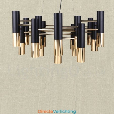Moderne eigentijdse 19-lichts kroonluchter, enkele laag lamp Moderne eigentijdse 19-lichts kroonluchter, enkele laag lamp