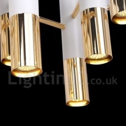 Moderne eigentijdse 22-lichts kroonluchter, enkele laag lamp