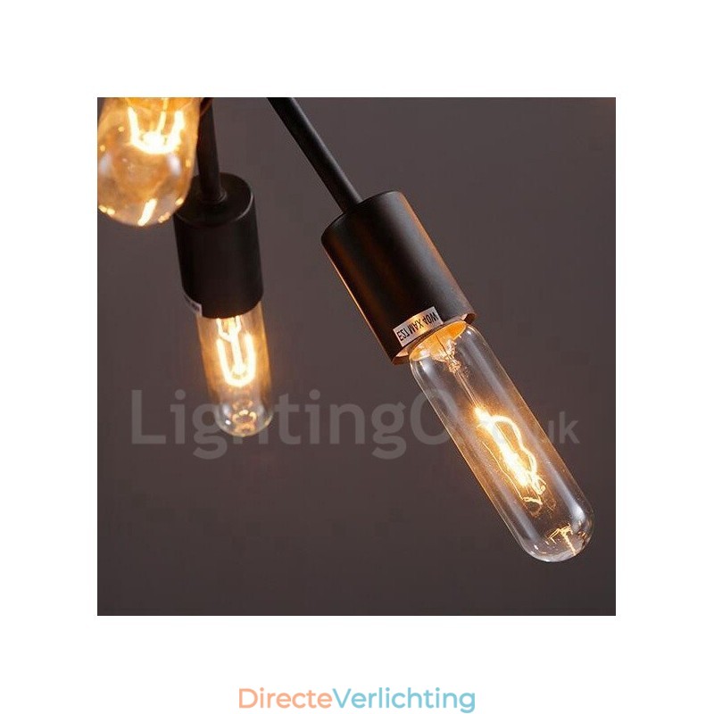 12-lichts retro vintage Sputnik kroonluchter
