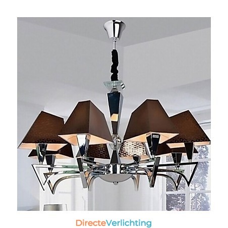 Mode Smeedijzeren Kroonluchter Verlichting Kunst Kroonluchter met 8 Lichten Mode Smeedijzeren Kroonluchter Verlichting Kunst Kroonluchter met 8 Lichten